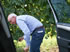 Steve wanted to taste the wine grapes.